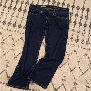 AG tomboy crop Jean
